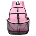 thumbnail image 4 of Almencla Basketball Backpack Carrier Multifunction Sports Bag for Camping Outdoor Gym Pink, 4 of 8