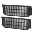 thumbnail image 1 of 2pcs Siège Arrière Air Évent Couverture Noir Mat ABS Inodore Wearproof Remplacement pour Tesla Modèle 3, 1 of 6