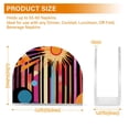 thumbnail image 4 of Yayeee Napkin Holder for Table Kitchen Paper Tissue Organization, Futuristic Sun, 4 of 8