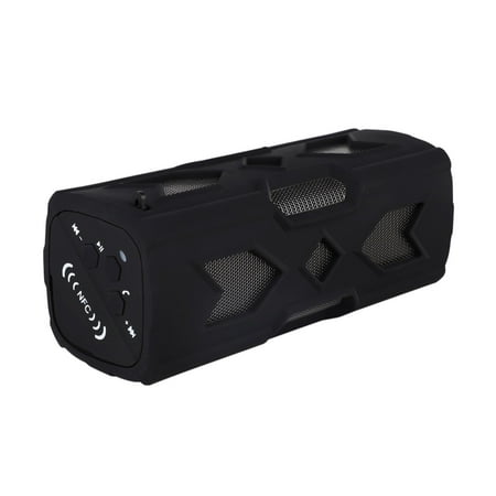 Portable Bluetooth Wireless Speaker Waterproof Audio Black High Temperature Resistant Speaker Bluetooth Stereo Outdoor Audio Accurate Channel Search