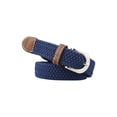 thumbnail image 2 of Unique Bargains Ceinture Tissée Décontractée Extensible Tressée Élastique pour Femme Largeur 1 Pieds, 2 of 6