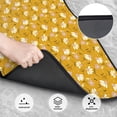 thumbnail image 3 of Sikiie Daisies Flowers Car Foot Mat Set of 4 Pieces Basics Universal Fit Rubber Carpet Floor Mats For Car SUV Van & Truck, 26.8"L x 17.3"W (Front), 13"L x 17.3"W(Rear), 3 of 6
