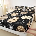 thumbnail image 4 of Erosebridal Cartoon Easter Eggs Queen Sheet Sets,Funny Bunny Rabbit Bed Set For Kids Girls 4 Pieces, 4 of 6