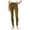 Green - olive, variant on Hippie Rose Womens Moto Casual Leggings, Green, Large
