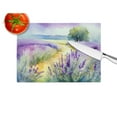 thumbnail image 2 of Lavender in Watercolor Glass Cutting Board Large 12 in x 15 in, 2 of 5