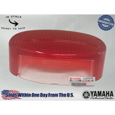 Yamaha Genuine OEM Authentic REAR TAIL LIGHT LENS 4TR-84733-00-00