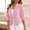 Pink, variant on Mgmyaa Blazers for Women Dressy Casual Suit Jackets 3/4 Sleeve Short Work Office Jackets