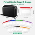 thumbnail image 3 of A8 Waterproof Pill Pouch Set, Large Weekly Pill Organizer with 14 Color-Coded Medicine Pouches, Reusable Travel Medicine Organizer, Zippered Pill Storage for Fish Oils, Vitamins (Navy), 3 of 8