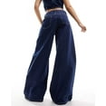 thumbnail image 2 of Lioness Womens Idol Denim Low Rise Wide Leg Jeans, 2 of 6