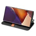 thumbnail image 2 of Case for Samsung Galaxy Note 20 Ultra Flip Cover Wallet Flip Cover Magnetic Protective - Black, 2 of 5