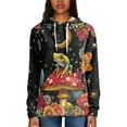 thumbnail image 2 of Garronmavis Mushroom Tree Frog Womens Hoodies Pullover Graphic Sweater Hoodies Lightweight Oversized Hooded Sweatshirts Long Sleeve Loose Tshirt Casual Fall Tops, 2 of 6