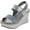 Pewter, variant on Hester-8 Women's Strappy Platform Wedge Sandals