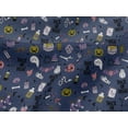 thumbnail image 4 of oneOone Viscose Jersey Venice Blue Fabric Halloween Sewing Craft Projects Fabric Prints By Yard 60 Inch Wide, 4 of 5