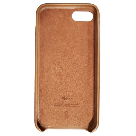 Apple Iphone 8 7 Leather Case Saddle Brown Walmart Canada