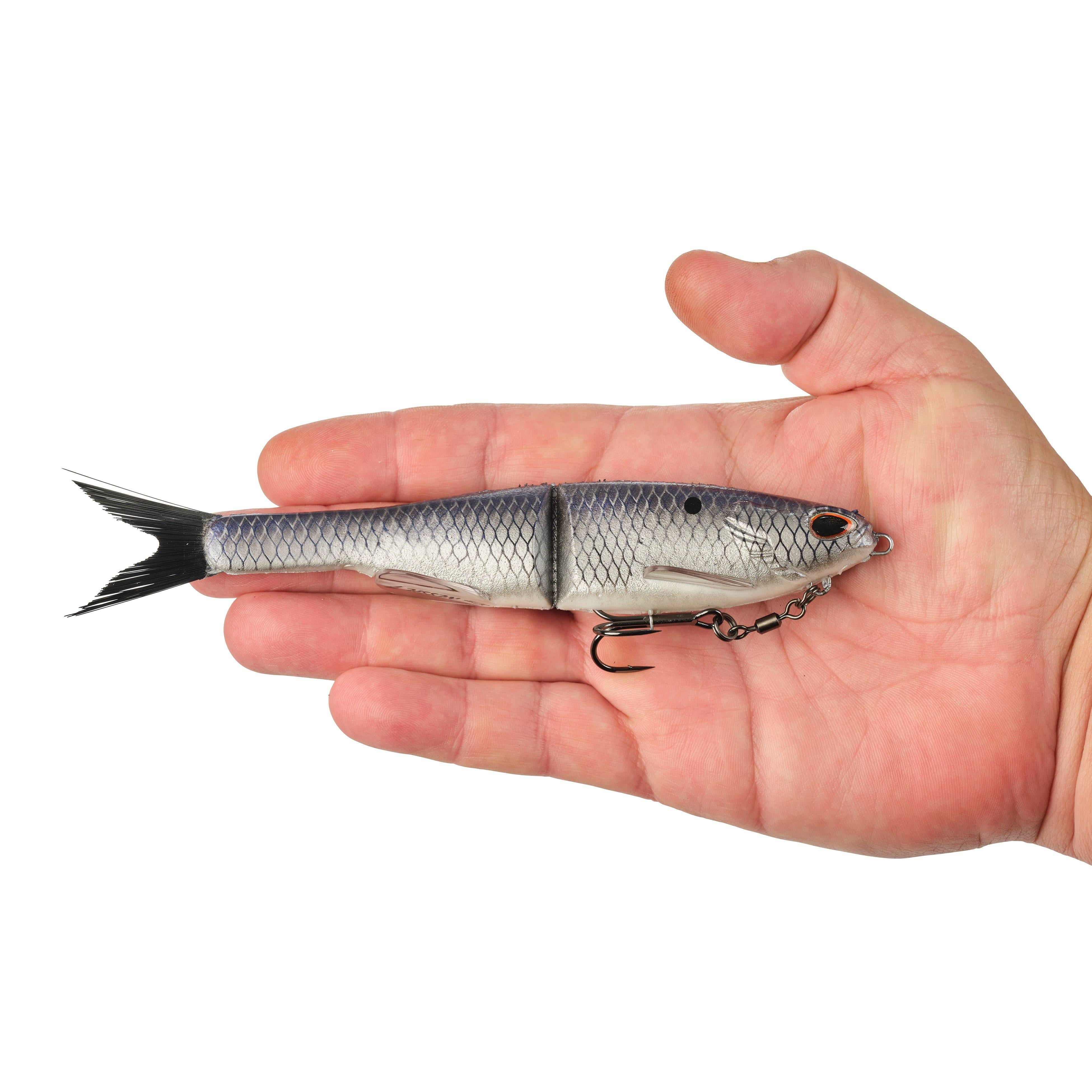 Berkley PowerBait® Nessie, 7 in, Chrome Gizzard