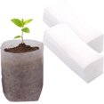 thumbnail image 2 of Bolsas de vivero de plantas 5.5 * 6.3 pulgadas 200PCS, bolsas de cultivo de plantas biodegradables no tejidas Bolsas de inicio de plántulas de tela para árboles jóvenes de frutas y flores vegetales, s, 2 of 5