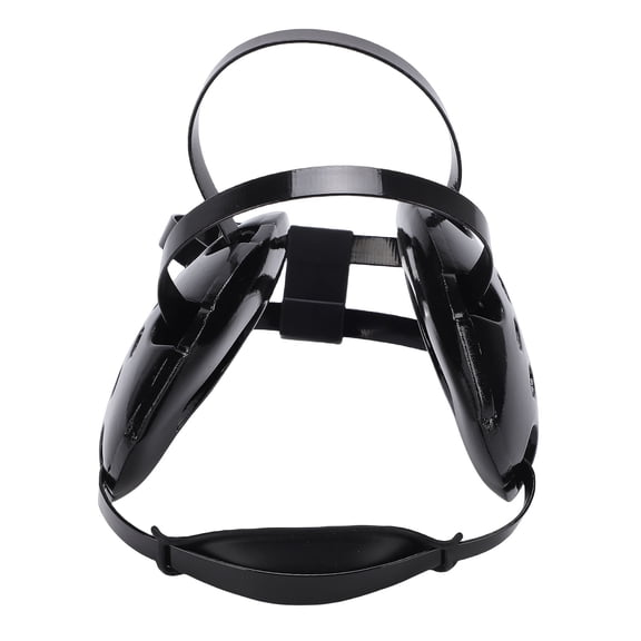 Sorven Protective Wrestling HeadgearEar Wrestling Headgear with Chin Pad 11 Holes Adjustable Protective Breathable Grappling Ear Guard for Adult Men Women Black