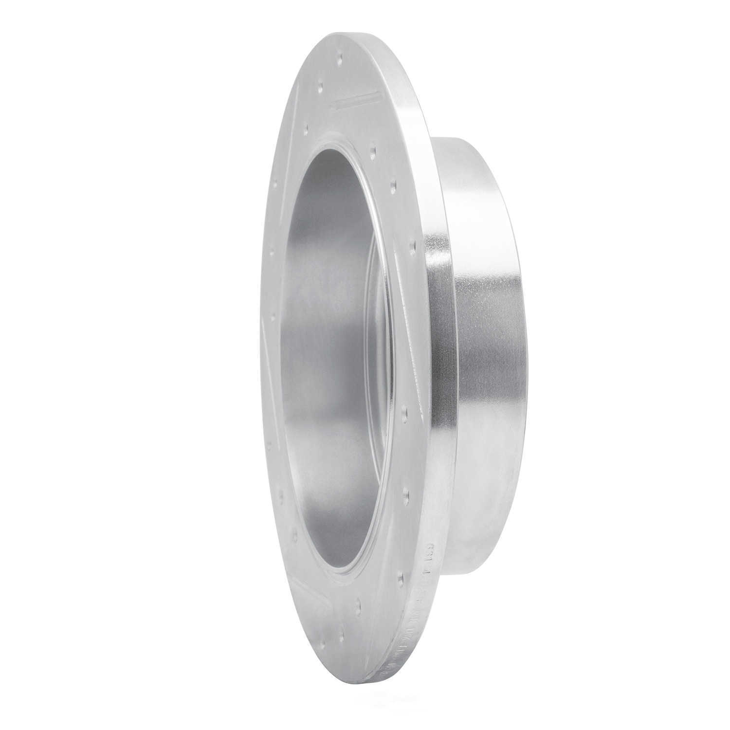 Dynamic Friction Company 631-42028R DFC Brake Rotor - Drilled And Slotted - Silver
