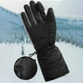 thumbnail image 5 of Tawop Mens Gloves Men'S Outdoor Mountaineering Intelligent Heating Gloves Sports Skiing Cycling Men'S Warm Touchscreen Thermal Gloves Can Plug In Power L, 5 of 9