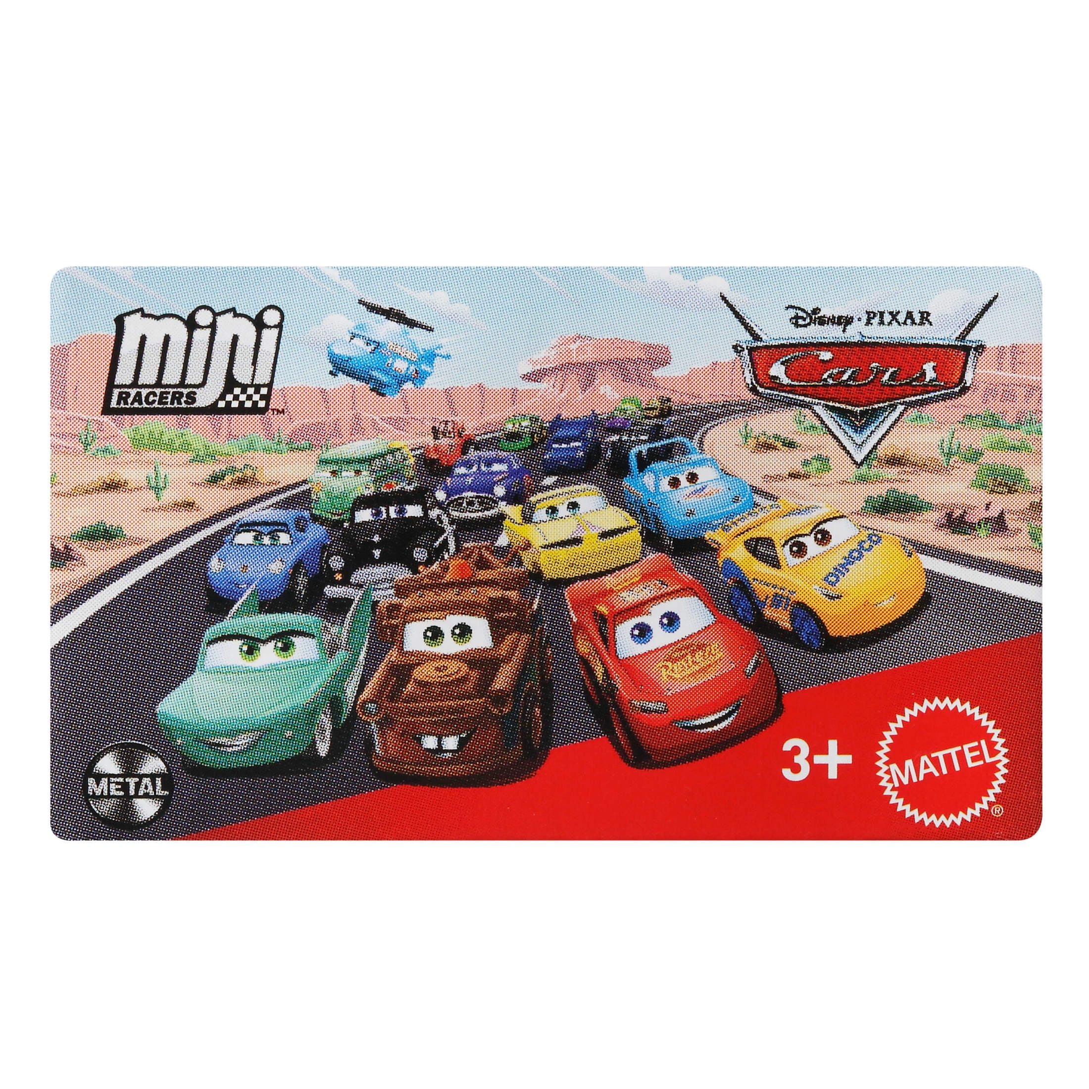 Disney Pixar Cars Mini Racers 3-Pack Set of 3 Die-Cast Toy