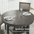 thumbnail image 5 of Signature Design by Ashley Wrenning Gray Dining Table and 4 Chairs - Set of 5, 5 of 8