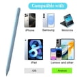 thumbnail image 3 of Universal Stylus Pen Compatible for IOS & Android, Tablets Smart Phones Stylus Pen for iPhone/iPad 2018-2025,Android Phone/Pad for Painting & Writing Capacitive Pencil,Blue, 3 of 9