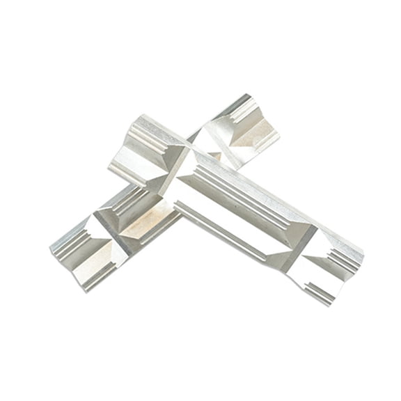 2Pcs Vise Jaw Pad Soft Jaw For Benches Vise Aluminum Vise Jaw Rubber Soft Vise Jaw Protectors Accessories