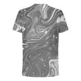 thumbnail image 4 of Awdenio Mens T-shirt Fashion Comfortable Printing Short Sleeve Round-Neck Blouses Shirts for Warm Weather and Summer Season, 4 of 5