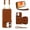 Brown, variant on iPhone 12 Crossbody Wallet Case, Zipper Card Phone Case with Wrist Strap, Handbag Purse Flip Cover with RFID Blocking Gift for Women Men Compatible with iPhone 12 6.1 inch, Mint