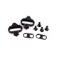 thumbnail image 5 of Candados para bicicletas y Calas para zapatos y pedales universales yuxing SPD negras, 5 of 5