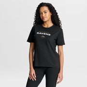 Women's Fanatics Black Baltimore Ravens Fade Legacy T-Shirt