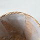 thumbnail image 3 of Maceta redonda trenzada de algas marinas con inserto de plástico para plantar - macetero - 34cm natural, 3 of 6