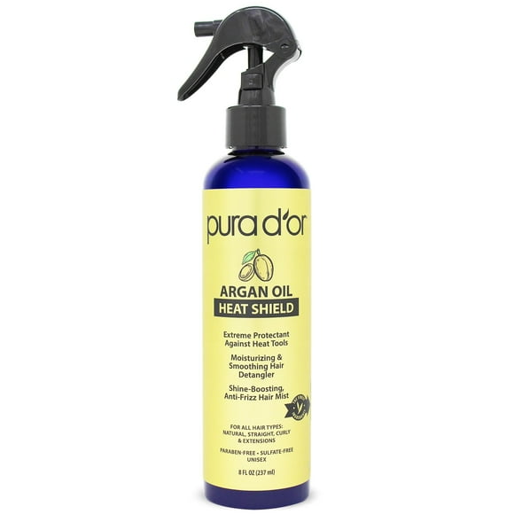 Spray protector Heat Shield, aceite de argán PURA D'OR, 240 ml