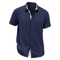 thumbnail image 3 of Hawaiian Shirt For Men, Men's Vintage Button Down Bowling Shirts Short Sleeve Summer Beach Shirt XL, 3 of 4