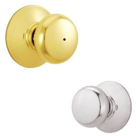 Plymouth Knob Set Privacy Lock - Schlage F40-PLY Plymouth Privacy Lock Door Knob Set