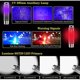 thumbnail image 4 of Mini linterna UV, linterna LED recargable de 400 lúmenes, linterna multifunción magnética USB, resistente al agua IP65 con ultravioleta/blanco/rojo azul EDC, 4 of 5
