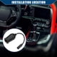 thumbnail image 3 of Adaptador de encendedor de cigarrillos de 12 V / Cable convertidor de encendedor de cigarrillos hembra USB tipo C interior para automóvil RV / Plástico ABS duradero 0,19 m / 1 pieza Negro, 3 of 7
