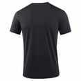 thumbnail image 4 of Gunia Cooling Shirts Mens Workout Gym Shirts Short Sleeved T Shirt Ice Silk Round Neck Outdoor Casual Breathable Quick Drying Tees For Running Athletic Sport Tops Men T Shirts Grey 8Xl, 4 of 5