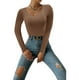 thumbnail image 1 of Sueter De Mujer Moda Canale Sweater Diseño A Relieve Abrigo LOLE  Sueter, 1 of 4