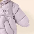thumbnail image 7 of 12-18 Months Toddler Baby Boys Girls Winter Snowsuits Hooded Romper Jumpsuit Onsie Outfits for Girls Boys Little Kids Winter Clothes, 7 of 7