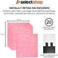 thumbnail image 2 of Papel Tapiz Tipo Piedra Con Adhesivo De 35X38CM Revestimiento Decorativo Para Cubierta De Mueble Encimera Cocina Estante Puertas Paredes Decoracion Hogar (Rosa), 2 of 7