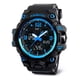 thumbnail image 1 of Reloj Digital y Análogo, Deportivo y Militar, 4 Pantallas, Retroiluminación, Resistente al Agua, con Cronómetro, Temporizador, Alarma y Fecha, Modelo 1155B, 1 of 8