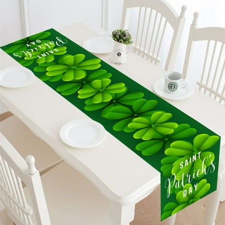 

2024 St. Patrick s Day Table Flag Restaurant Table Holiday Decorations