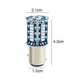 thumbnail image 2 of Lámparas de parada de flash de freno Luz trasera intermitente de automóvil para automóviles Azul, 2 of 3