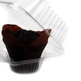 thumbnail image 6 of Par-Pak 02409 Clear Hinged Plastic Container for 1 Cupcake/Muffin - Pack of 10, 6 of 6