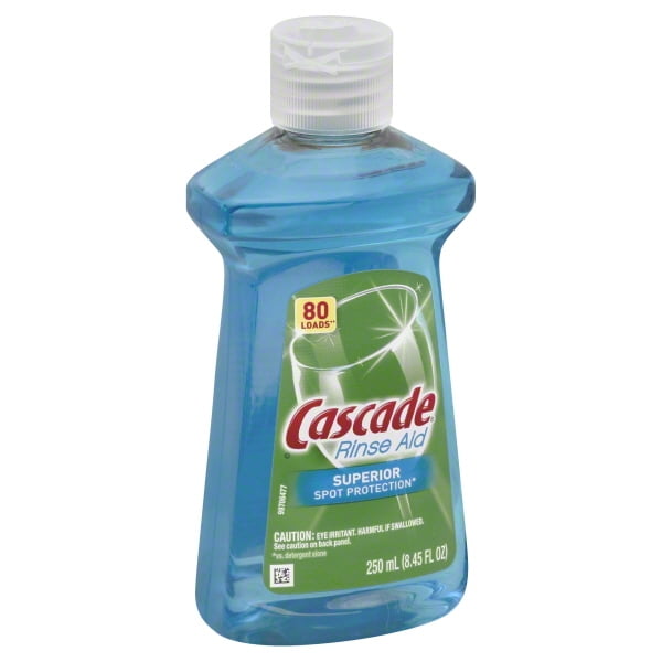 Cascade Rinse Aid Dishwasher Rinse Agent, 8.45 Fl. Oz.