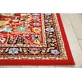 thumbnail image 4 of Nourison Oakdale 4' x 6' Red Center Medallion Indoor Rug, 4 of 6