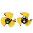 thumbnail image 5 of Joernso 2Pcs 3-Teeth Tongue Groove Joint Assembly Router Bit Set Woodwork Cutting Tool, 5 of 8