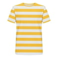 thumbnail image 5 of Taqqpue Men's&nbsp;Short&nbsp;Sleeve&nbsp;Shirts Cotton&nbsp;Crew&nbsp;Neck&nbsp;Striped&nbsp;Tee&nbsp;Basic&nbsp;Casual&nbsp;Athletic&nbsp;Top&nbsp;Loose&nbsp;Fit&nbsp;Summer&nbsp;T&nbsp;Shirts, 5 of 5
