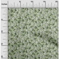 thumbnail image 2 of oneOone Rayon Light Green Fabric Floral Fabric For Sewing Printed Craft Fabric By The Yard 56 Inch Wide, 2 of 5